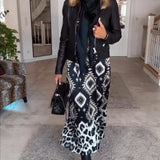 ZELLA™ - Luxe Geo Print Dress