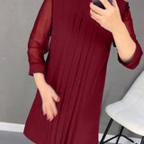 MARGOT™ - Elegant Pleated Dress