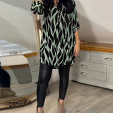 ALEXANDRA™ - Printed Loose-Fit Top