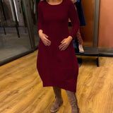 ALINA™ -  Chic Midi Dress