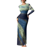 Chastity™ – Stylish Leopard Ruched Bodycon Dress