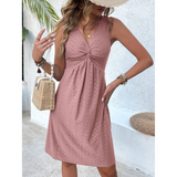 LIVIAS™ – Casual Ruched Sleeveless Summer Dress