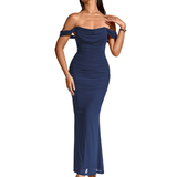 PRIMROSE™ – Stylish One-Shoulder Corset Mesh Dress