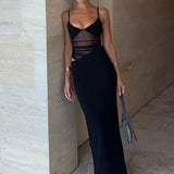 GUADALUPE™ – Classy Sleeveless Cut-Out Bodycon Sheer Dress