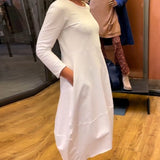 ALINA™ -  Chic Midi Dress