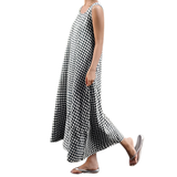 LOURDES™ – Breezy Plaid Pocket A-Line Dress