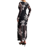 MEADOW™ – Elegant Floral Maxi Dress