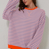 Ashley | Playful Striped Sweater