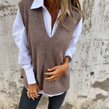 EVELYN™ - Stylish Knit Sweater Vest