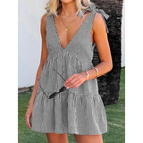 LIGAYA™ - Classy Sleeveless Bow Shoulder Summer Dress