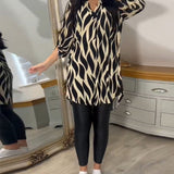 ALEXANDRA™ - Printed Loose-Fit Top