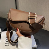 GABI™ - Simple Small Satchel Bag Versatile Flip Cover Crossbody Shoulder Bag