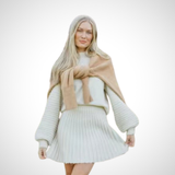 LOUISA™ - Elegant Ribbed Knit Two-Piece Fall Outfit