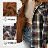 HANNAH™ - Chic Plaid Jacket