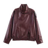 HAZEL™ – Timeless Oversized Moto Jacket