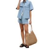 DOTTIE™ – Relaxed Vintage Denim Two-Piece Set