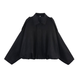 MORTIZIA™ – Sophisticated Cropped Contemporary Aviator Jacket
