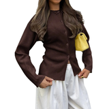 RAIKA™ – Contemporary Long Sleeve Cardigan
