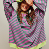 Ashley | Playful Striped Sweater