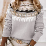 AVERY™ - Fair Isle Knit Sweater