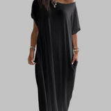 SHAEL™ - Loose Fit Round Neck Sleep Nightdress