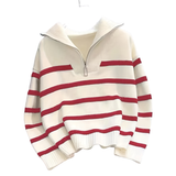 SUSAN™ – Casual Long Sleeve Collared Jumper