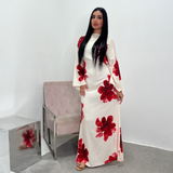 ALON™ – Modest Floral Loose Fit Maxi Dress
