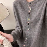 AALIYAH™ | Elegant Buttoned Knit Cardigan