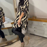 ALEXANDRA™ - Printed Loose-Fit Top