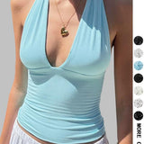 MULAC™ - Casual Halter Neck Sleeveless Top
