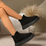 LUCY™ - High-Top Warm Thick Sole Snow Boots for Women