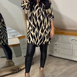 ALEXANDRA™ - Printed Loose-Fit Top