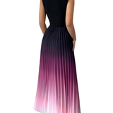 YZA™ – Elegant Ombre Sleeveless Evening Dress