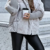 MARISA™ -  Plush Comfort Hooded Jacket