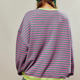 Ashley | Playful Striped Sweater