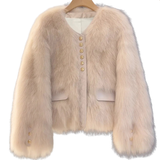 RUTH™ – Stylish Faux Fur Patchwork Winter Jacket
