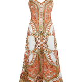 OTTILIE™ – Boho Floral Print Sleeveless Dress