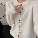 AALIYAH™ | Elegant Buttoned Knit Cardigan