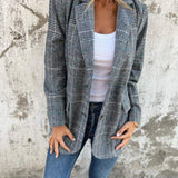 LUCINDA™ - Classic Plaid Blazer