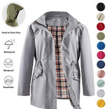DENA™ - Lightweight Hooded Trench Coat for Casual Outings