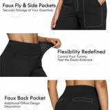 WHITNEY™ - Comfortable High-Waist Wide Leg Pants for Yoga and Outdoor Fun