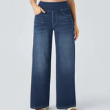SOLÈNE™ - Relaxed Fit Wide-Leg Jeans