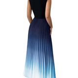 YZA™ – Elegant Ombre Sleeveless Evening Dress