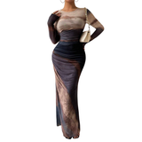 Chastity™ – Stylish Leopard Ruched Bodycon Dress
