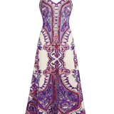 OTTILIE™ – Boho Floral Print Sleeveless Dress
