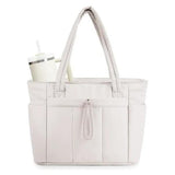 VEJA™ - Women’s Insulated Puffer Tote Bag Laptop & Cup Holder Casual Work Bag