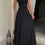 XENIA™ - Elegant Backless Lace Long Dress Fitted Design for Special Occasions & Parties