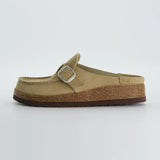 ELIZABETH™ - Women’s Suede Cork Footbed Clogs Casual Comfortable Slip-On Shoes