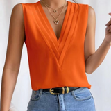 JADE™ - Lightweight Sleeveless V-Neck Top