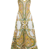 OTTILIE™ – Boho Floral Print Sleeveless Dress